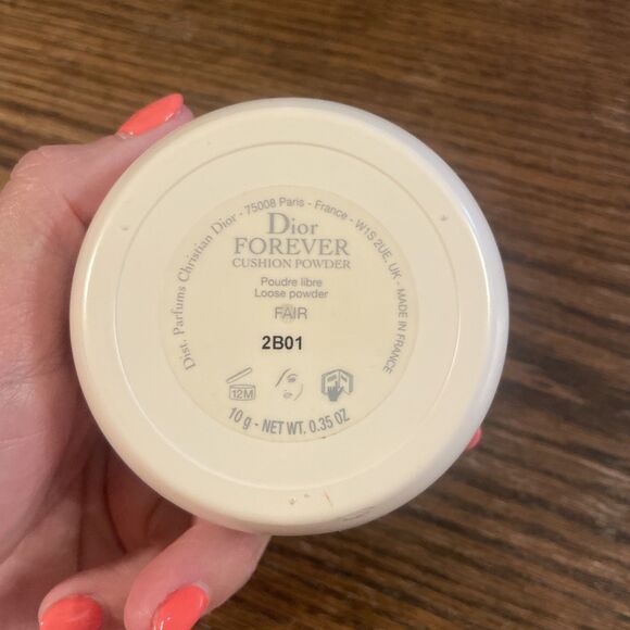 Christian Dior skin Forever Cushion Foundation Empty Case Compact Puff - Picture 2 of 6